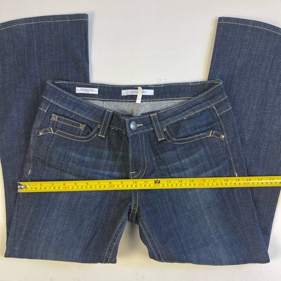 Vigoss Studio The Seattle Jeans, Women, Size 9/10, Dark Blue wash, Flare - Picture 5 of 12